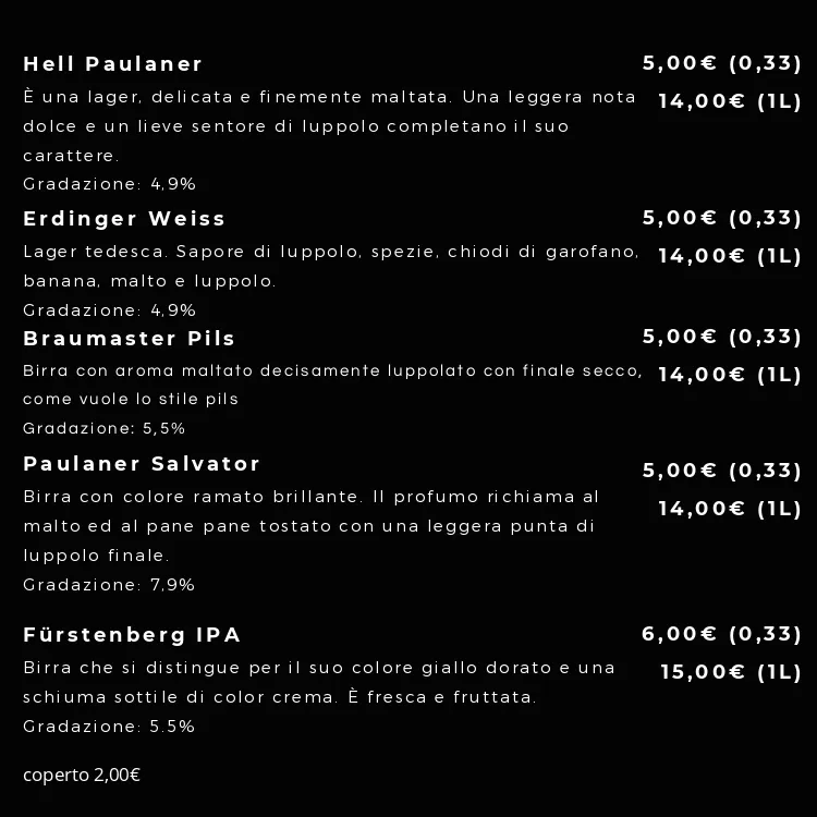 Menu_Dal Cappellaio Matto_Castiglion Fiorentino_image_2