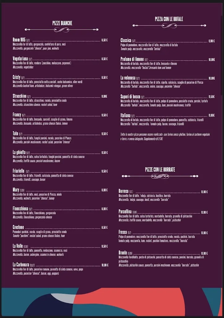 Menu_ROOM 905_Castiglion Fiorentino_image_1