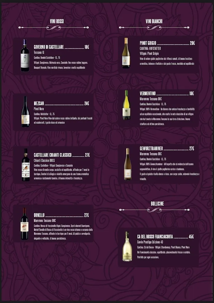 Menu_ROOM 905_Castiglion Fiorentino_image_3