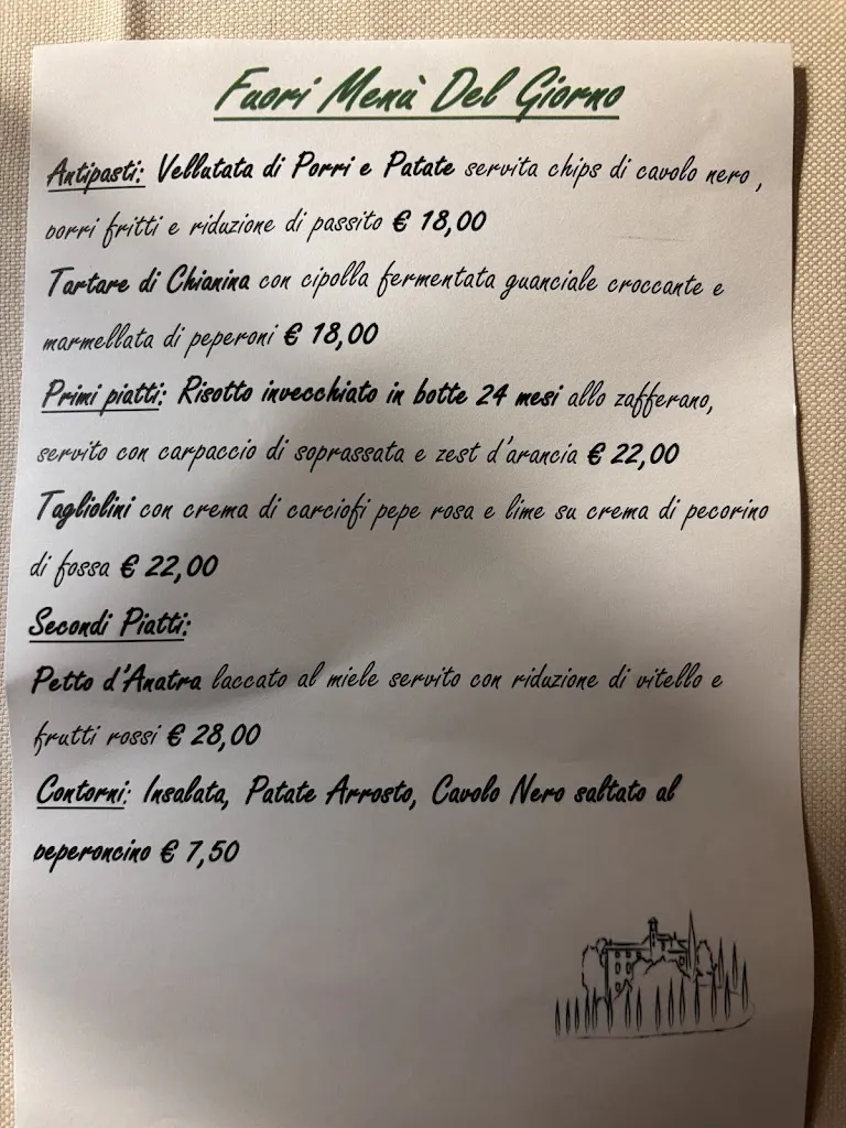 Menu_Ristorante la Tabaccaia, Vendita e Degustazione Prodotti Fattoria Il Cipresso_Castiglion Fiorentino_image_1