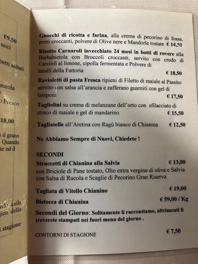 Menu_Ristorante la Tabaccaia, Vendita e Degustazione Prodotti Fattoria Il Cipresso_Castiglion Fiorentino_image_3