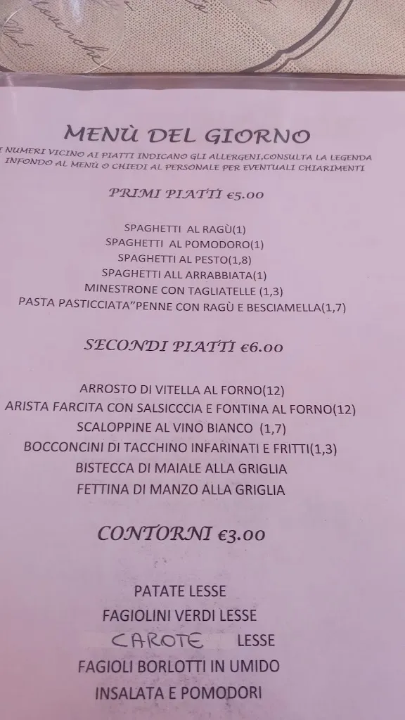 Menu_Trattoria Marchetti_Castelnuovo di Garfagnana_imagen_3