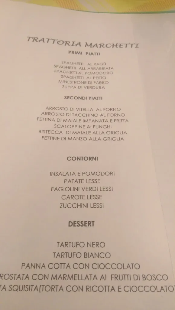 Menu_Trattoria Marchetti_Castelnuovo di Garfagnana_imagen_4
