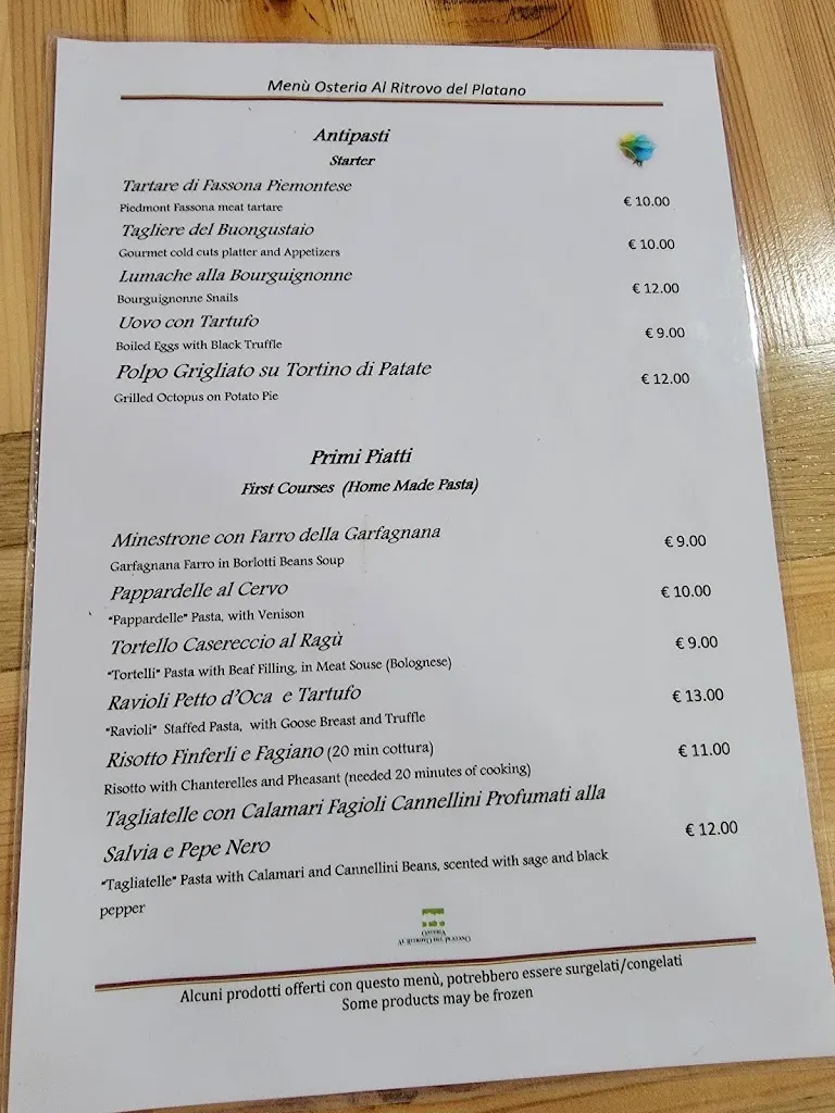 Menu_Osteria al Ritrovo del Platano_Castelnuovo di Garfagnana_image_2