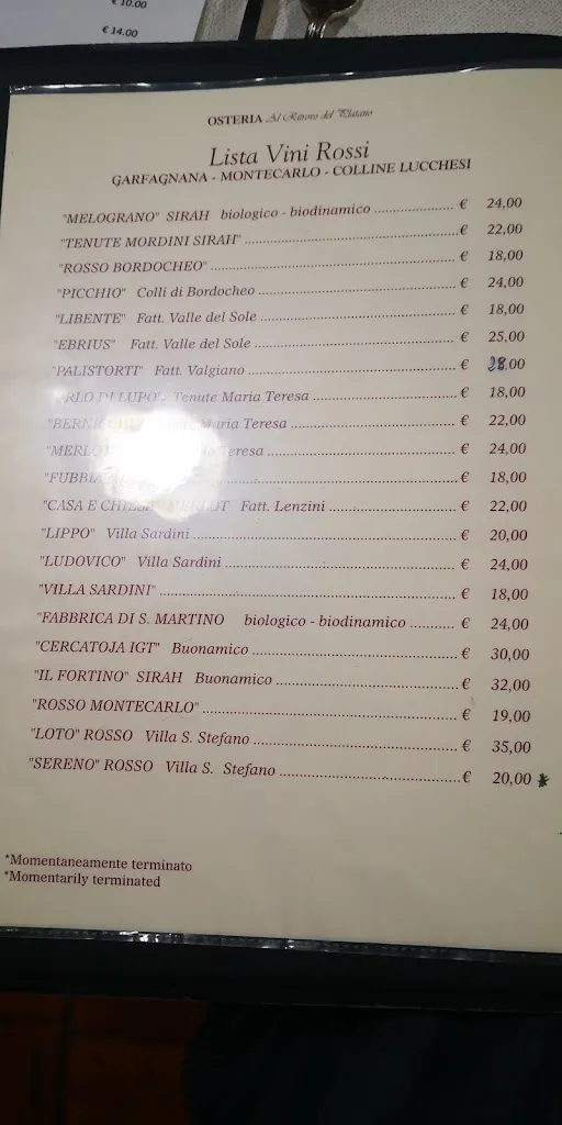 Menu_Osteria al Ritrovo del Platano_Castelnuovo di Garfagnana_image_3