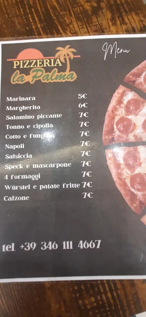 Menu_Pizzeria - Focacceria - Pizza al taglio | La Palma_Castelnuovo di Garfagnana_image_2