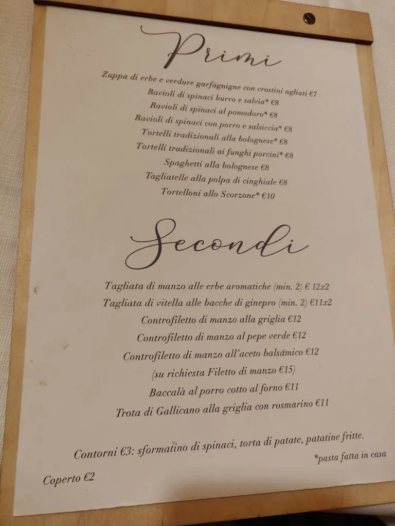 Menu_RISTORANTE ELISEO Bed & Breakfast_Castelnuovo di Garfagnana_image_2