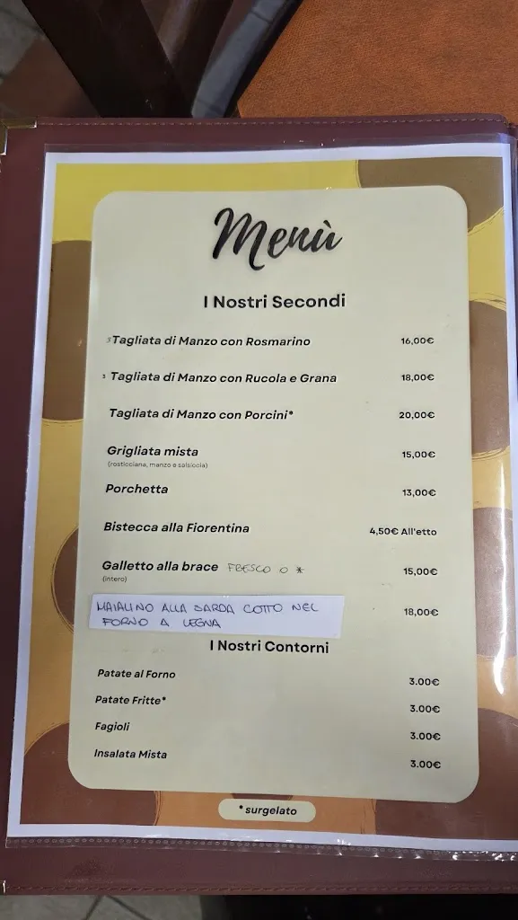 Menu_Il Sombrero Braceria Ristorante Pizzeria_Cenaia_image_1