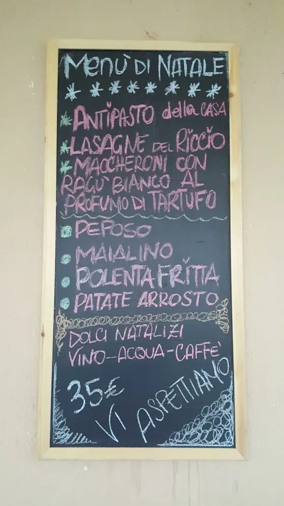 Menu_Osteria La Tana del riccio_Cenaia_image_1