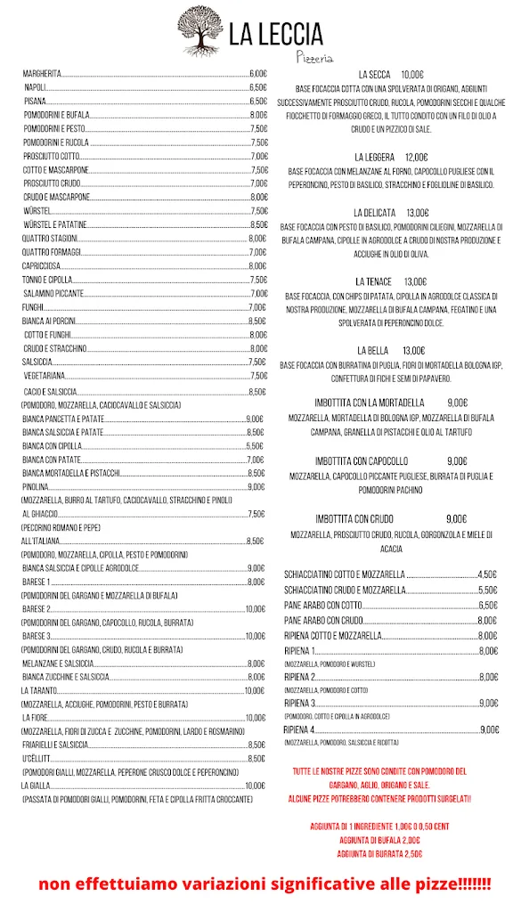 Menu_La Leccia pizzeria_Cenaia_immagine_1