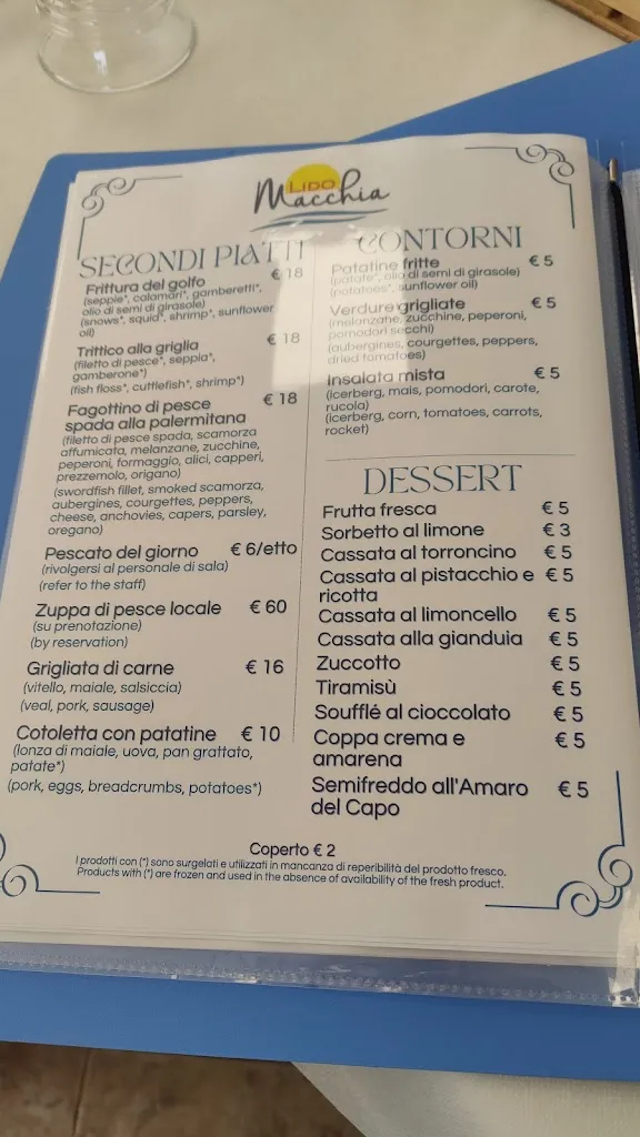 Menu_Lido Macchia 1964_Mattinata_image_2