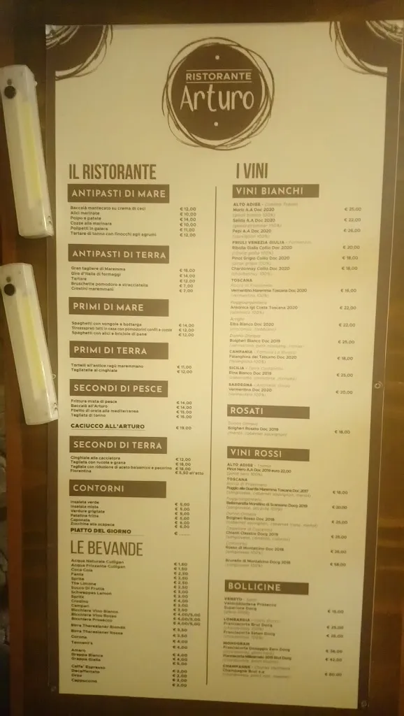 Menu_Ristorante Arturo_Castiglione della Pescaia_image_4
