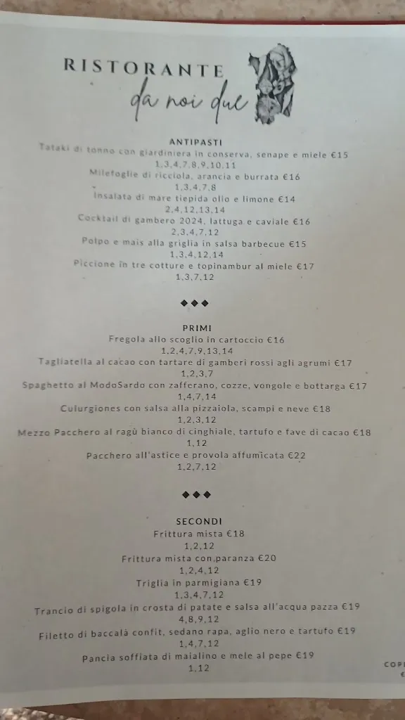 Menu_Ristorante DA NOI DUE_Castiglione della Pescaia_image_2