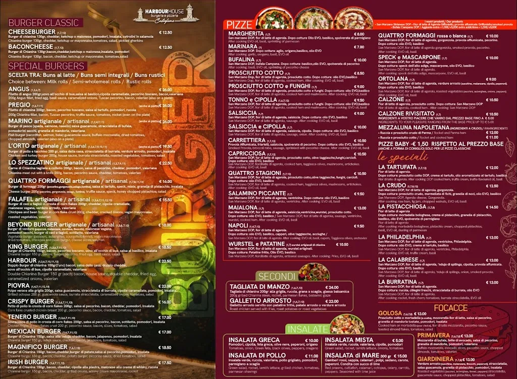 Menu_Harbour House_Castiglione della Pescaia_image_1