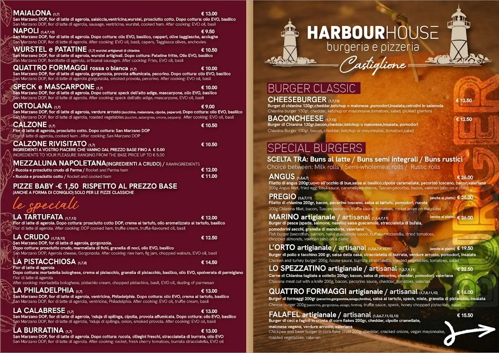 Menu_Harbour House_Castiglione della Pescaia_image_2