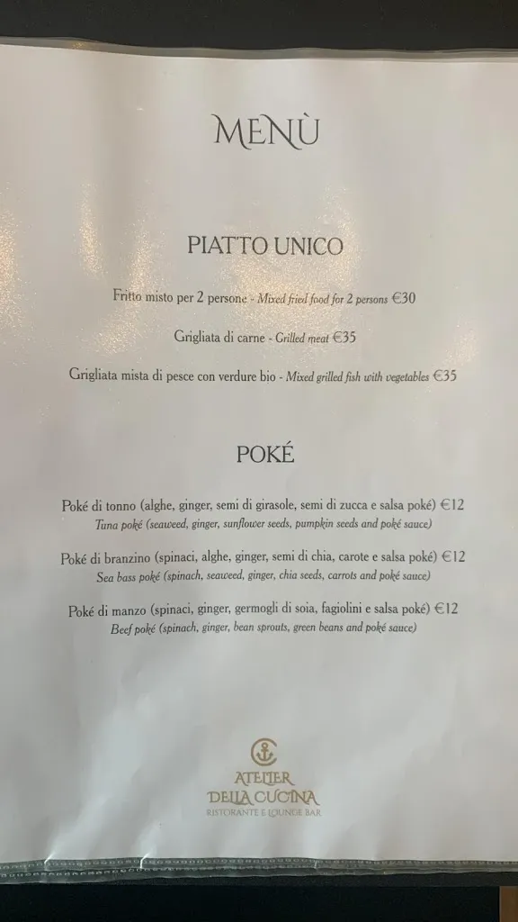 Menu_Atelier della cucina_Castiglione della Pescaia_image_2