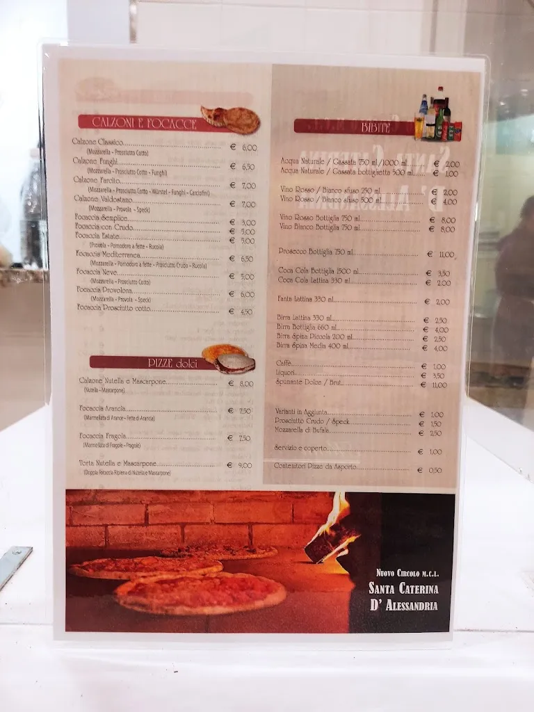 Menu_Nuovo Circolo Mcl santa Caterina_Cerbaia_immagine_1