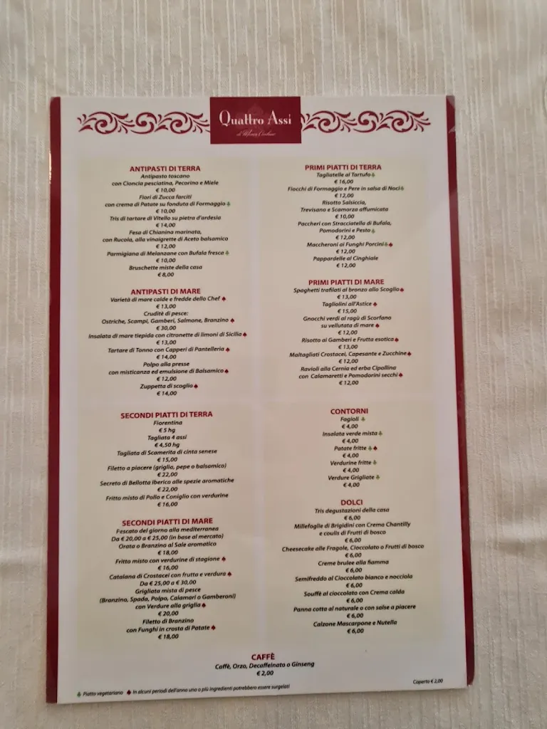 Menu_Ristorante Pizzeria Quattro Assi_Cerreto Guidi_image_1