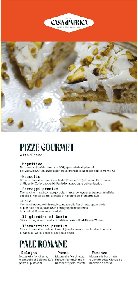 Menu_Casa d'Africa - Pizzeria Gourmet e Cucina Toscana - Ristorante con Piscina e Giardino_Cerreto Guidi_image_2