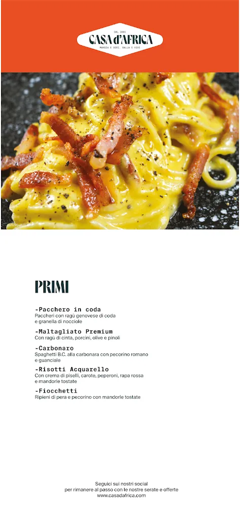 Menu_Casa d'Africa - Pizzeria Gourmet e Cucina Toscana - Ristorante con Piscina e Giardino_Cerreto Guidi_image_3