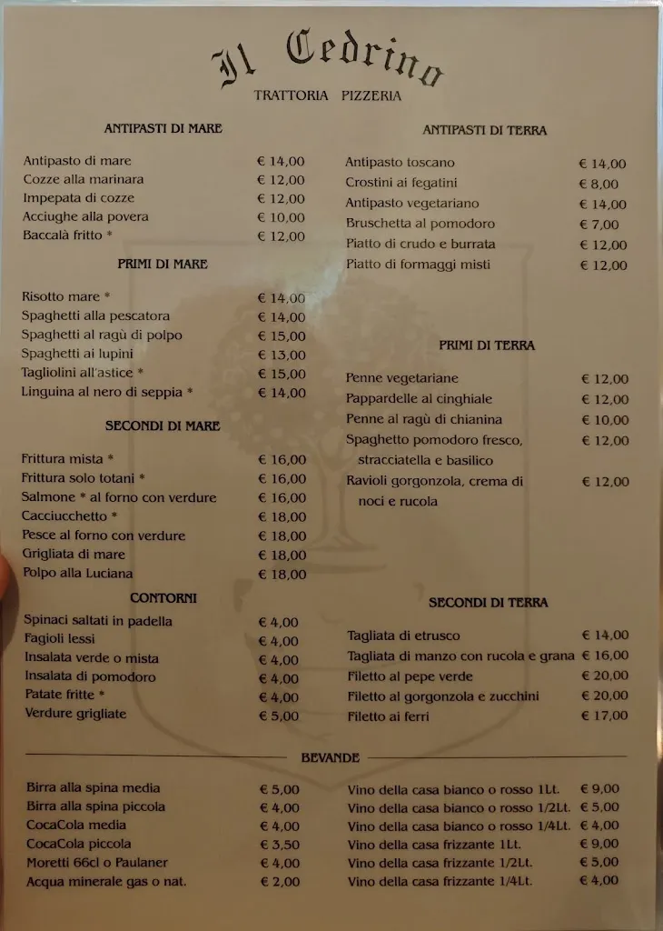 Menu_Ristorante Trattoria Pizzeria Il Cedrino_Cecina_image_4