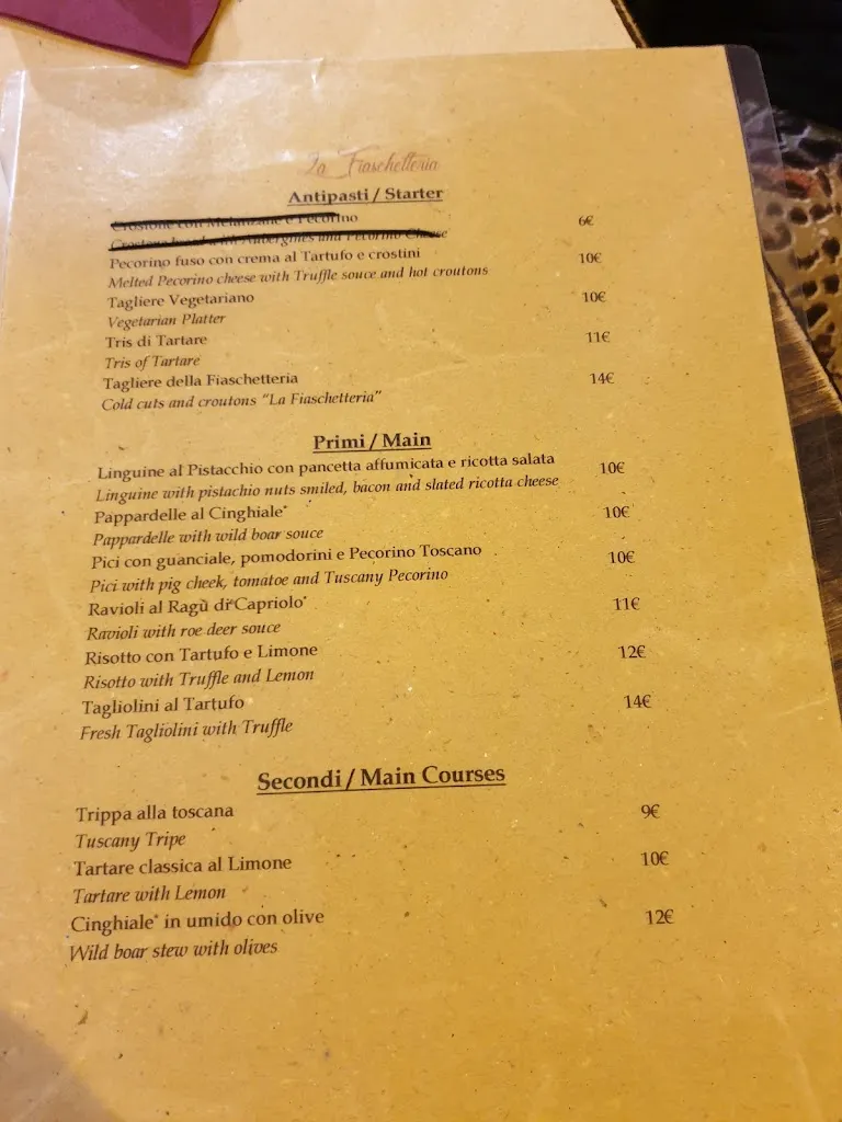 Menu_La Fiaschetteria_Cecina_image_4