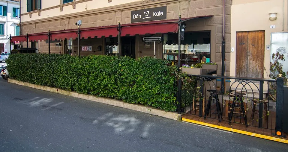 Dàn Kafe restaurant in Cecina