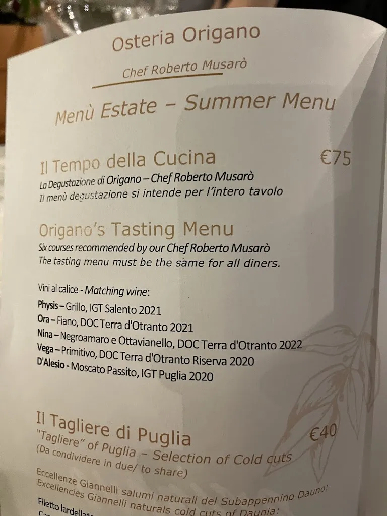 Menu_Vini Menhir Salento S.R.L._Minervino di Lecce_immagine_1