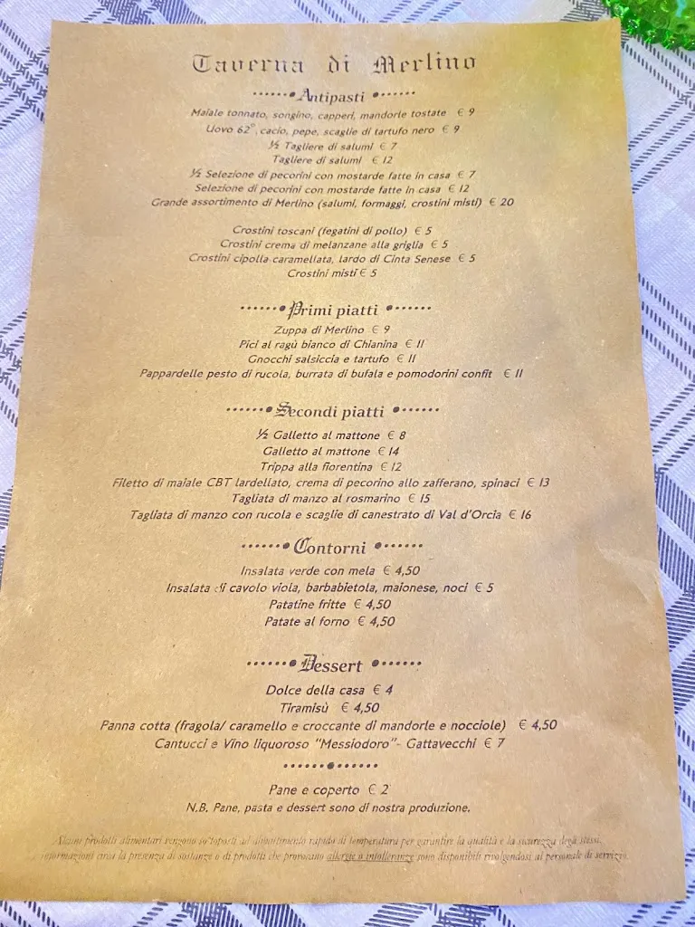 Menu_Taverna di Merlino_Cetona_image_1