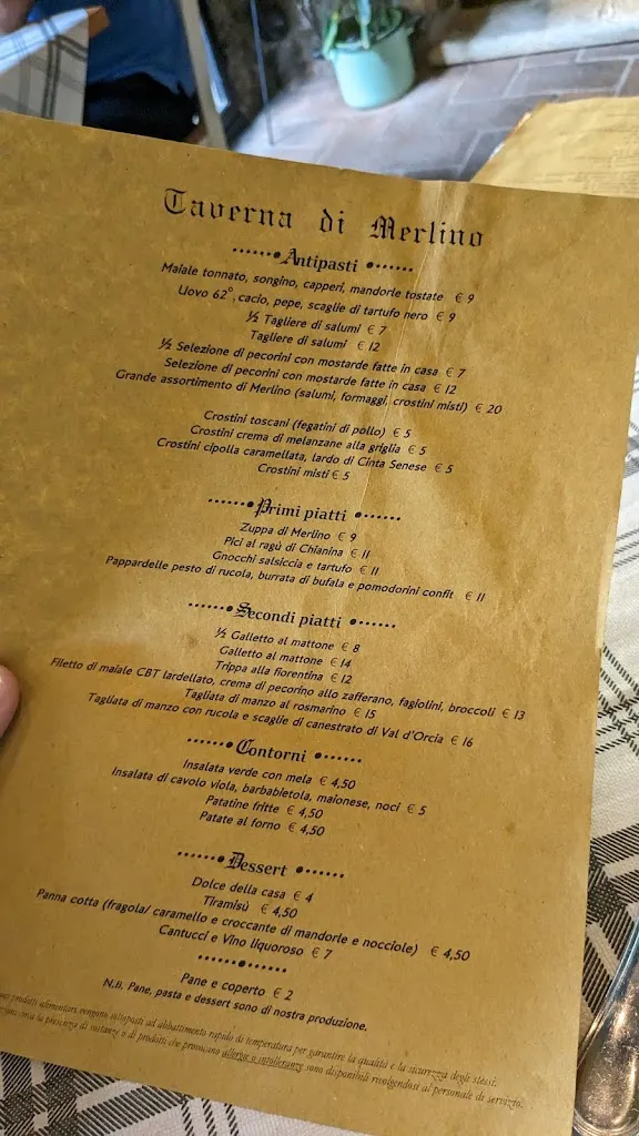 Menu_Taverna di Merlino_Cetona_image_4