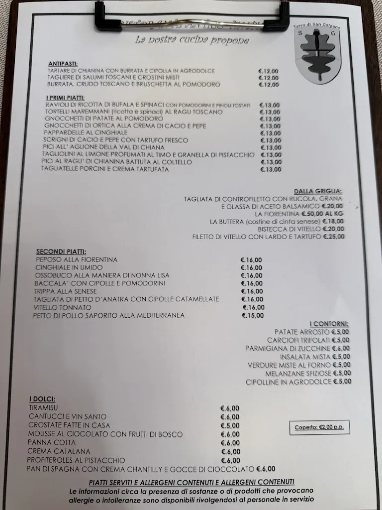 Menu_Ristorante Antico Tempio - Terre di San Galgano_Chiusdino_image_2