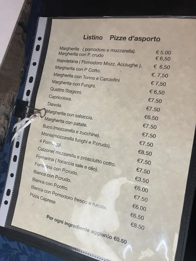 Menu_Ristorante Pizzeria “Hostaria Il Buco”_Chianciano Terme_immagine_1