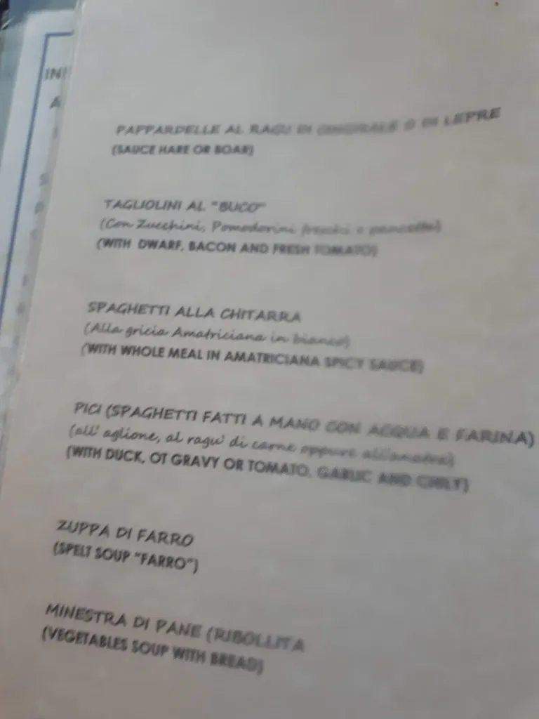 Menu_Ristorante Pizzeria “Hostaria Il Buco”_Chianciano Terme_immagine_4