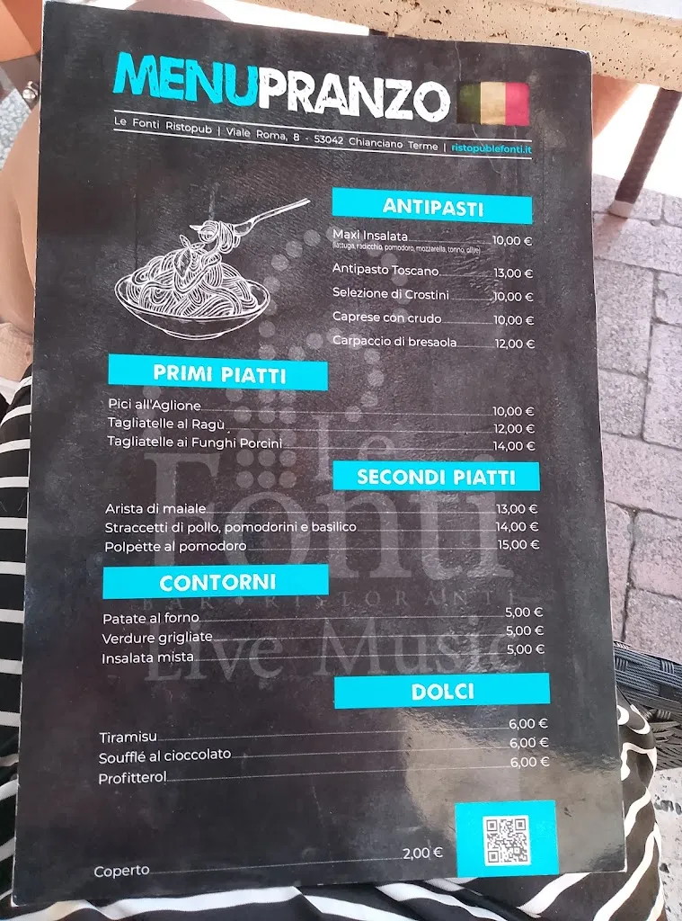 Menu_RISTO-PUB Le Fonti_Chianciano Terme_image_1