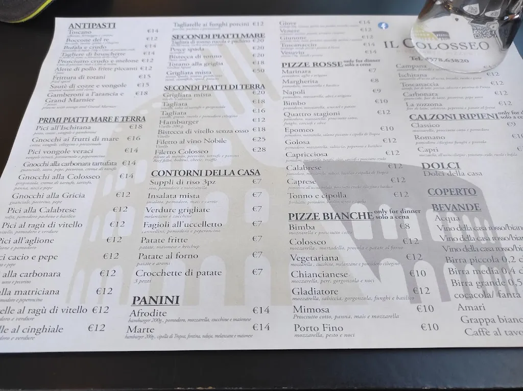 Menu_Ristorante Pizzeria Il Colosseo_Chianciano Terme_image_4
