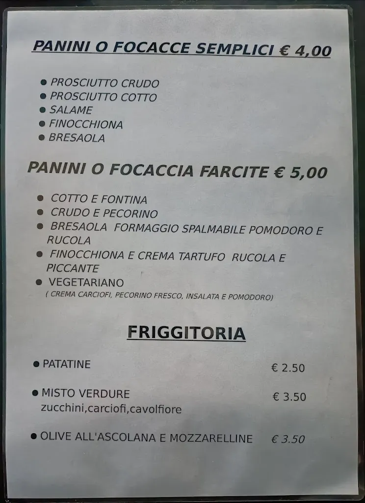 Menu_Lampredotto Sbranami - pizzeria a taglio -Paninoteca - focacce_Civitella Marittima_image_4