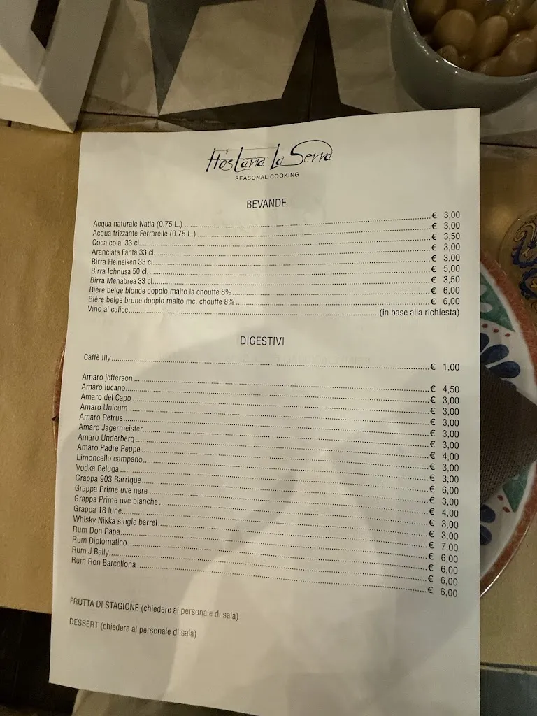 Menu_Hostaria La Serra_Massafra_image_1