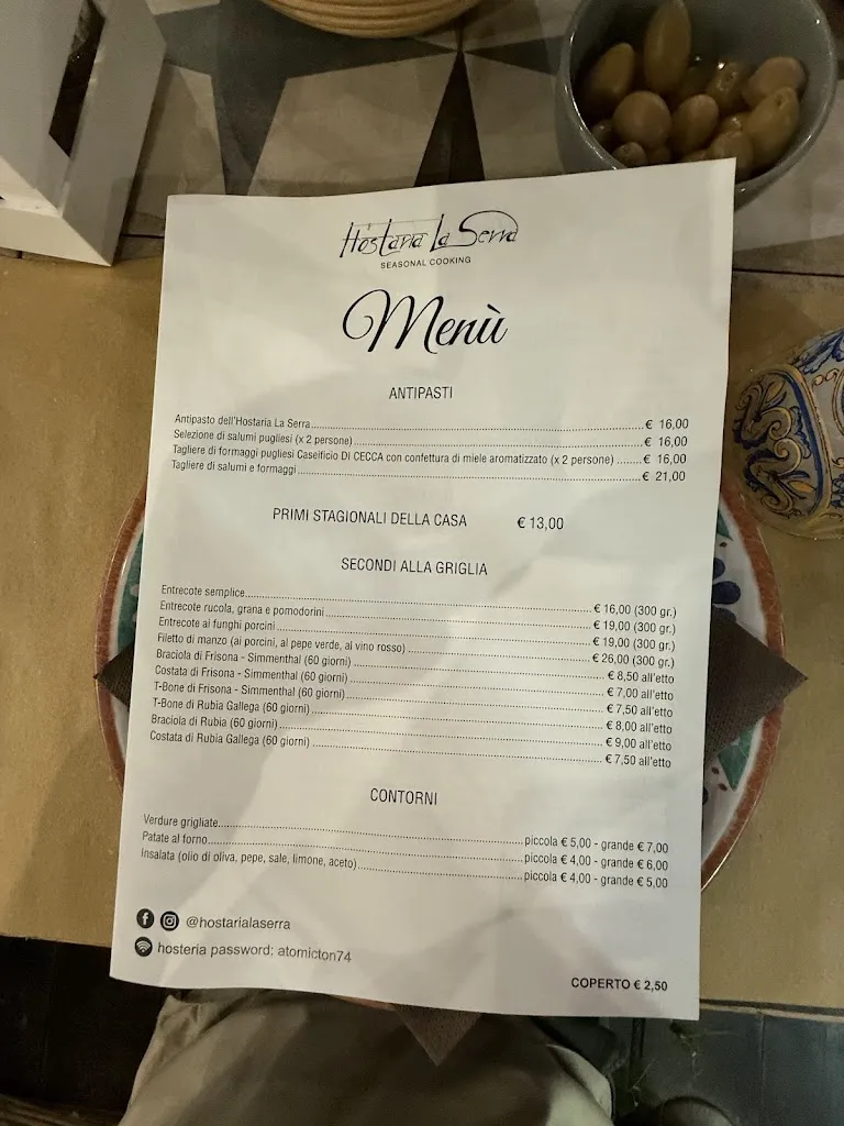 Menu_Hostaria La Serra_Massafra_image_4
