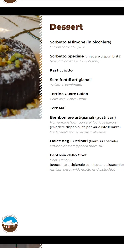 Menu_Il Ritrovo degli Ostinati_Massafra_image_1