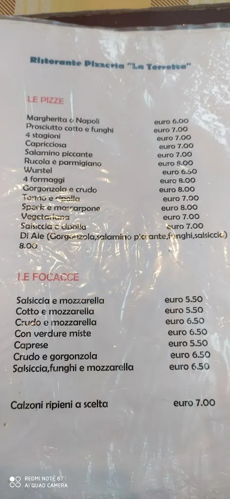 Menu_Trattoria Pizzeria La Torretta_Collesalvetti_image_1