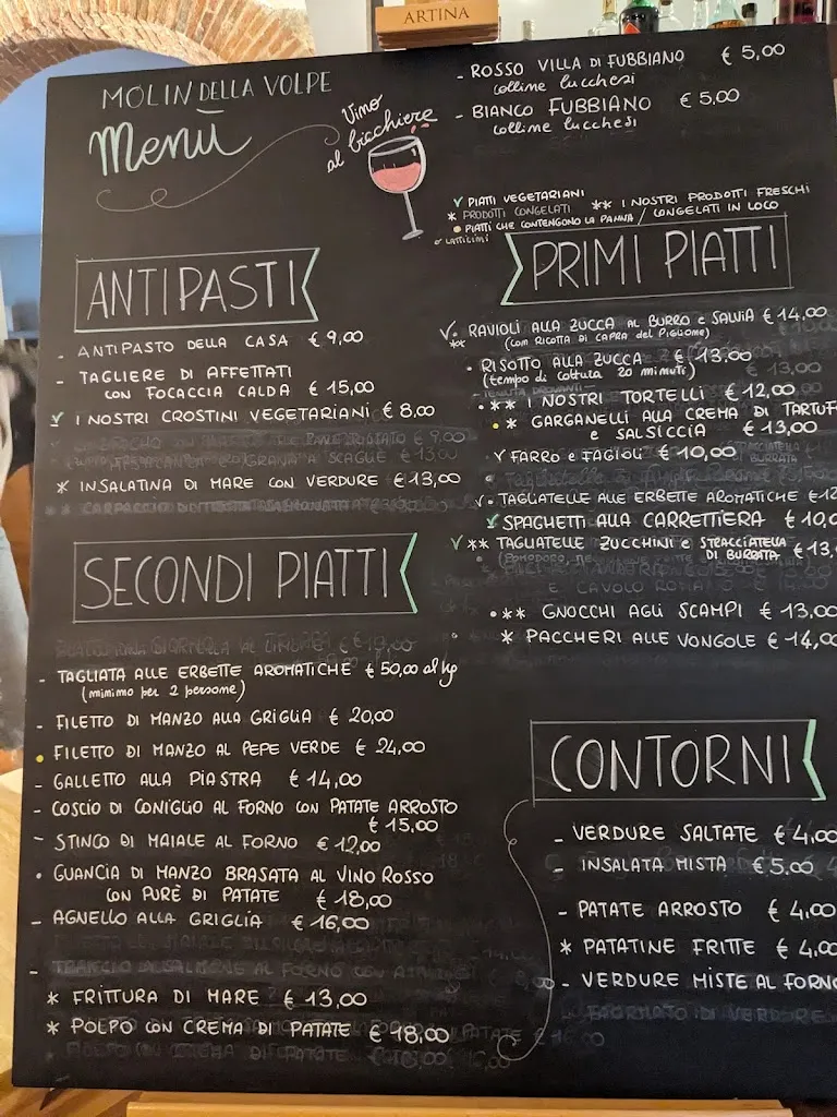 Menu_Ristorante Molin della Volpe di Fanucchi Luca & C. Sas_Fabbriche di Vallico_image_3