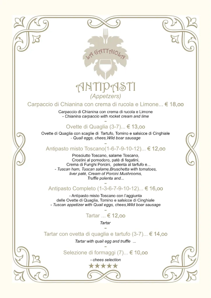 Menu_Osteria La Gattaiola_Fauglia_image_1