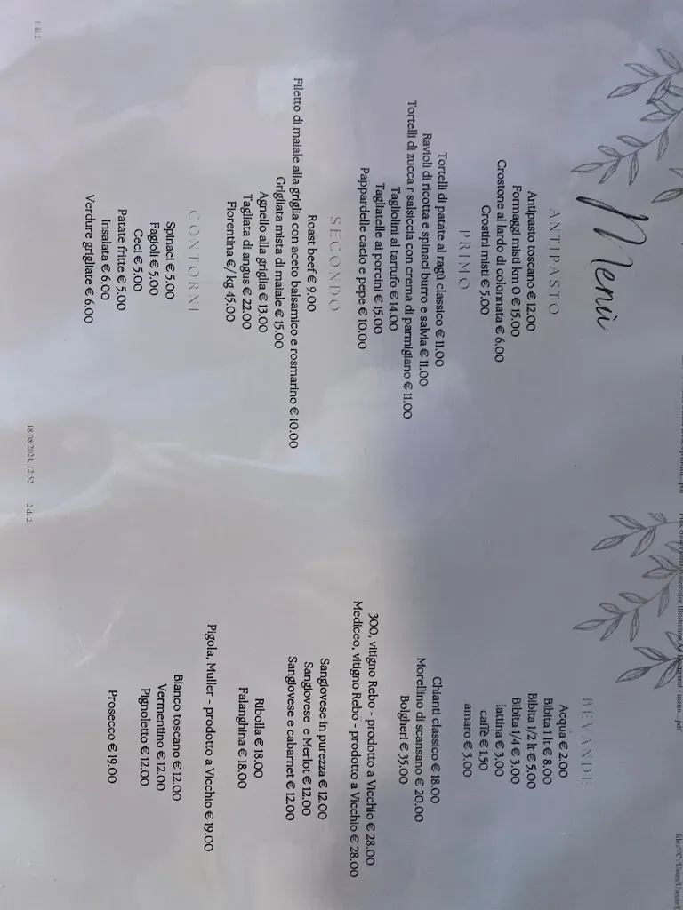 Menu_La Rocca Albergo Ristorante_Firenzuola_image_2