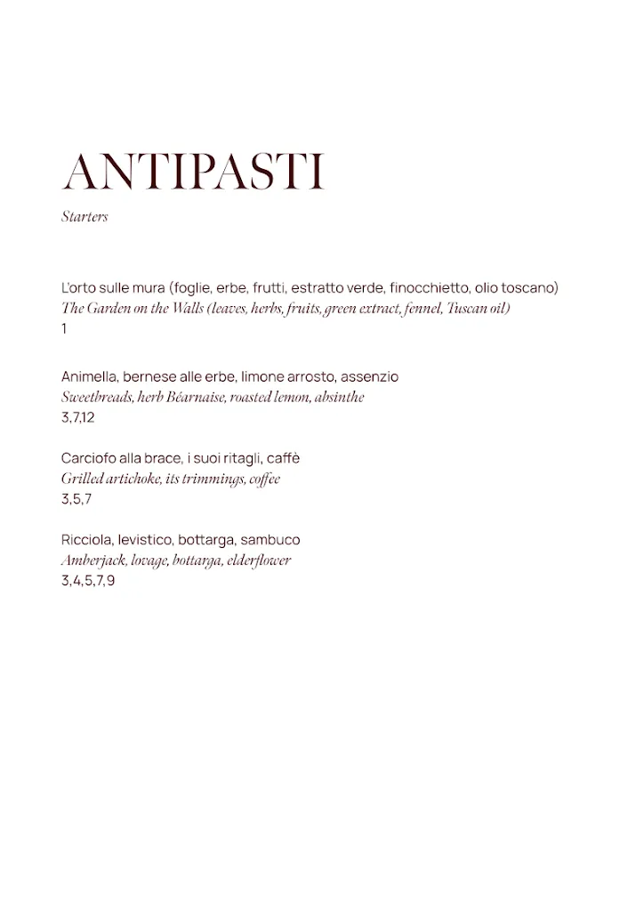 Menü_Barbagianni Fine Dining_Colle di Val d'Elsa_Bild_2