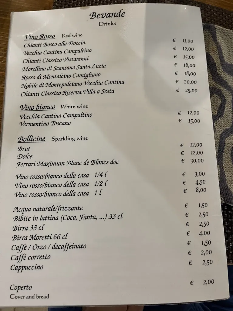 Menu_Ristorante L'Astronave_Colle di Val d'Elsa_image_1