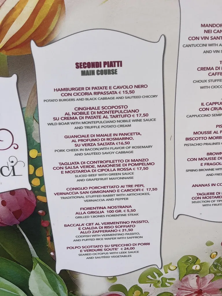 Menu_Ristorante Milleluci 