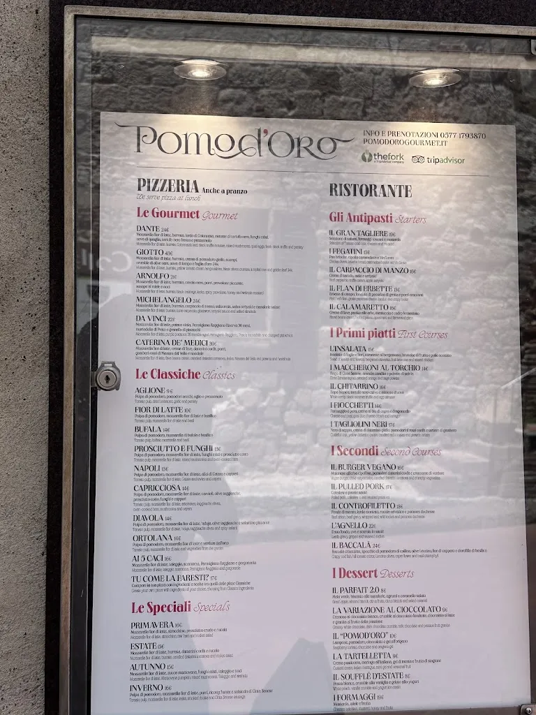 Menu_Pomod'oro Gourmet_Colle di Val d'Elsa_image_1