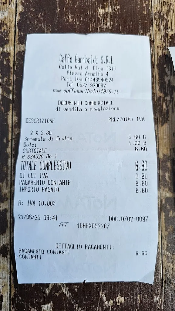 Miguel Ribeiro_Bar Pasticceria Garibaldi_Colle di Val d'Elsa_recensione