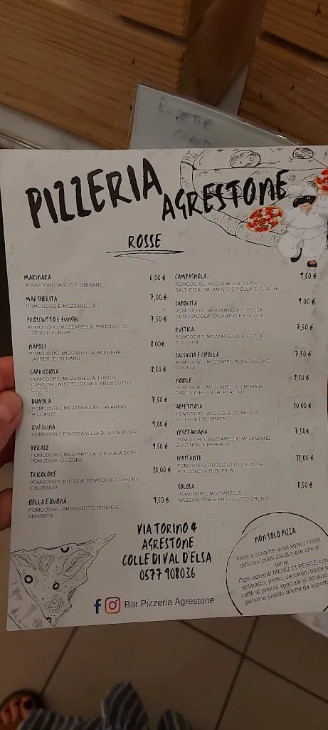 Menu_Pizzeria bar Agrestone_Colle di Val d'Elsa_image_2