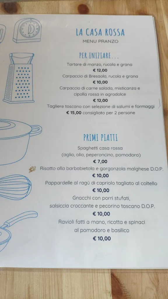 Menu_La Casa Rossa Di Rocchini Lorenzo_Fucecchio_immagine_1